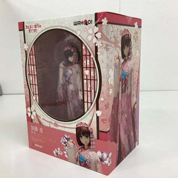 How To Raise A Boring Girlfriend Aniplex Kimono Ver Complete Figure Set - Picture 5 of 10